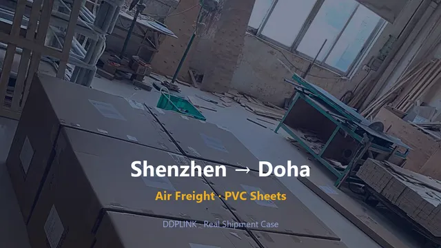 Shenzhen → Doha shipment case